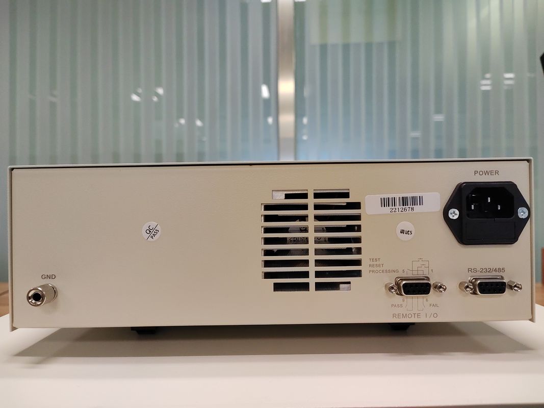 Testeur d'isolation haute tension de résolution de courant de 1 uA Hi Pot Meter avec interface I/O