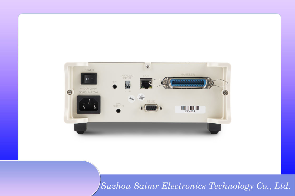 Testeur de tension de la batterie à interface RS232 avec câble d'alimentation et stylo de sonde en option